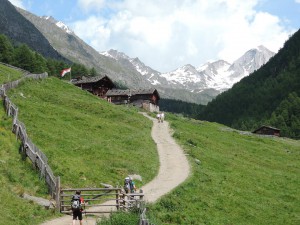 Meraner Höhenweg - auf dem Weg zum Eisjöchl